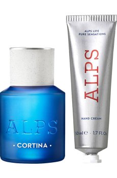 Парфюмированный набор унисекс ALPS Cortina (парфюмированная вода, 50 мл + крем для рук, 50 мл)