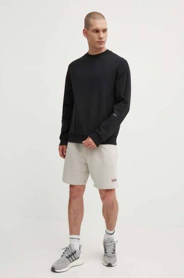 Кофта Reebok Active Collective мужская цвет чёрный однотонная 100075328 Кофта Reebok Active Collective мужская цвет чёрный однотонная 100075328