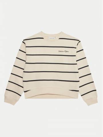 Calvin Klein Jeans Світшот IG0IG02751 Білий Boxy Fit Calvin Klein Jeans Світшот IG0IG02751 Білий Boxy Fit