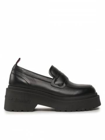 Tommy Jeans Лофери Tjw Ava Loafer EN0EN02218 Чорний Tommy Jeans Лофери Tjw Ava Loafer EN0EN02218 Чорний