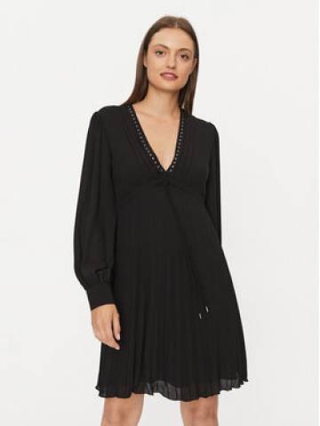 Liu Jo Повсякденна сукня MF3422 T0414 Чорний Regular Fit Liu Jo Повсякденна сукня MF3422 T0414 Чорний Regular Fit