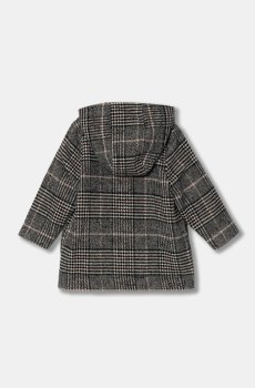 Детское пальто из смесовой шерсти United Colors of Benetton
