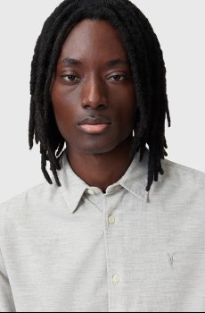 Хлопковая рубашка AllSaints LORELLA