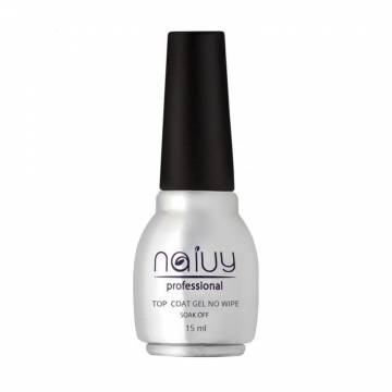 Топ для гель-лака Naivy Professional Top Coat Gel No Wipe без липкого слоя 02, 15 мл Топ для гель-лака Naivy Professional Top Coat Gel No Wipe без липкого слоя 02, 15 мл