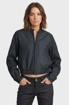 Женский темно-синий джинсовый бомбер Summer Синий XS G-Star RAW D28996,E516