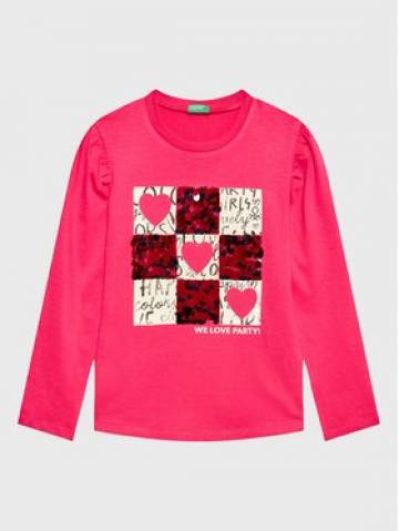 United Colors Of Benetton Блузка 3YN4C108T Рожевий Regular Fit United Colors Of Benetton Блузка 3YN4C108T Рожевий Regular Fit