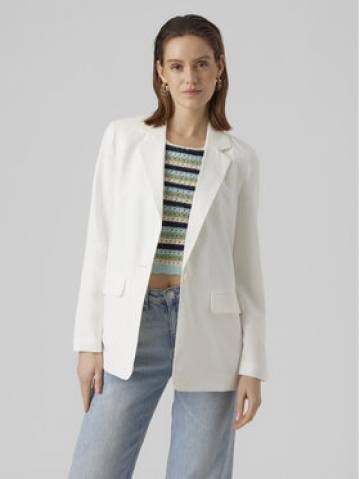 Vero Moda Піджак Carmen 10287190 Білий Box Fit Vero Moda Піджак Carmen 10287190 Білий Box Fit