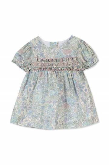 Детское хлопковое платье Tartine et Chocolat mini расклешённая