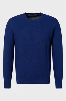 Мужской синий джемпер Синий S Pierre Cardin PC.-C5 51000.5065