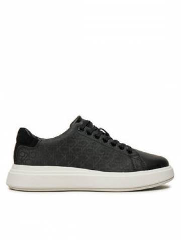 Calvin Klein Снікерcи Cupsole Lace Up Mono HW0HW02445 Чорний Calvin Klein Снікерcи Cupsole Lace Up Mono HW0HW02445 Чорний