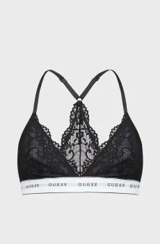 Женский черный топ Черный M Guess O97C02.KBBT0;JBLK