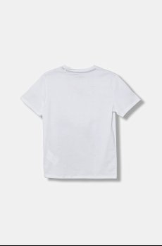 Детская хлопковая футболка Guess