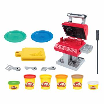 Набір для ліплення Play-Doh Kitchen creations Гриль (F0652) Набір для ліплення Play-Doh Kitchen creations Гриль (F0652)