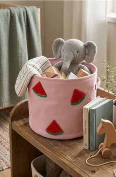 Кошик для зберігання - різнобарвний