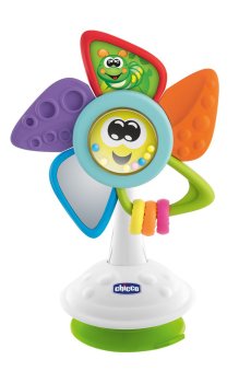 Игрушка-погремушка Chicco Витряк Уил, на присоске, от 6 месяцев (09710.00)