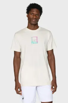 Мужская белая футболка Белый L Asics 2041A355-100