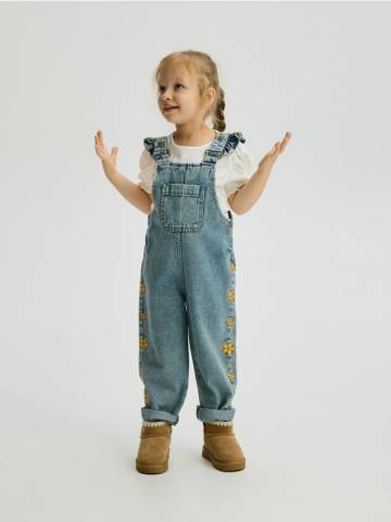 Reserved - Джинсовий комбінезон - синій - 649HF-55J