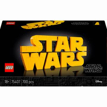 Конструктор LEGO Star Wars Логотип з кубиків Зоряні війни (75407)
