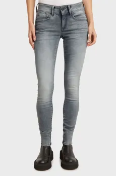 Женские серые джинсы Lynn Mid Skinny Серый 29-34 G-Star RAW D06746,9882