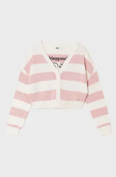 Женский кардиган в полоску Разноцветный L Tally Weijl SCAACDASHIA