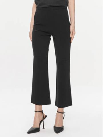 Max Mara Leisure Штани з тканини Glasgow 2416781017 Чорний Regular Fit Max Mara Leisure Штани з тканини Glasgow 2416781017 Чорний Regular Fit