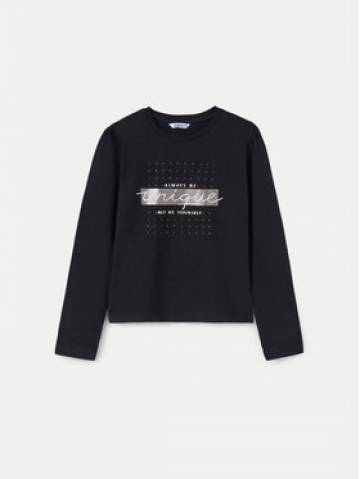 Mayoral Блузка 830 Чорний Regular Fit Mayoral Блузка 830 Чорний Regular Fit
