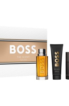 Парфюмированный набор мужской Hugo Boss The Scent (туалетная вода, 100 мл + дезодорант-стик, 75 мл + гель для душа, 100 мл)
