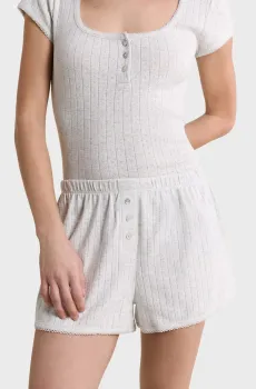 Женские серые шорты KATELL Серый XS Etam 6557735