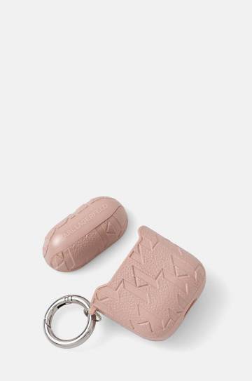 Чехол для airpod Karl Lagerfeld AirPods 1/2 cover цвет розовый KLA2PGKCPP Чехол для airpod Karl Lagerfeld AirPods 1/2 cover цвет розовый KLA2PGKCPP