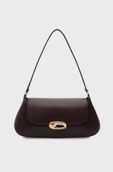 Женская бордовая сумка HARDWARE Бордовый ONESIZE Calvin Klein LV04F3146G