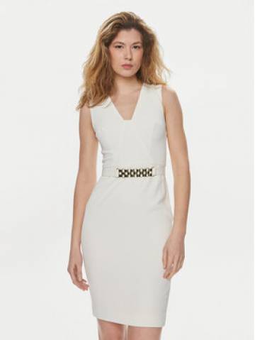 Marciano Guess Коктейльна сукня 4GGK31 7070A Écru Regular Fit Marciano Guess Коктейльна сукня 4GGK31 7070A Écru Regular Fit