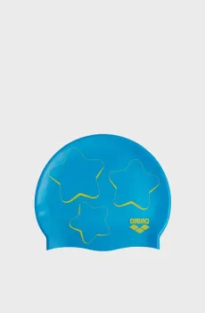 Детская голубая шапочка для плавания Голубой ONESIZE Arena 94171-135