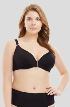 Женский черный лиф от купальника Черный 42F MARC&ANDRE L1829-YP-462-N