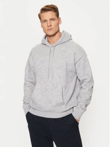 Lacoste Світшот SH3599 Сірий Relaxed Fit Lacoste Світшот SH3599 Сірий Relaxed Fit
