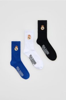 Reserved - Шкарпетки Real Madrid 3 шт. - індиго - 606JK-57X