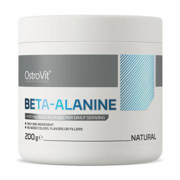 Бета-аланин OstroVit Beta-Alanine Без вкуса, в порошке, 200 г Бета-аланин OstroVit Beta-Alanine Без вкуса, в порошке, 200 г