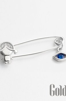 Булавка/заколка Silvex925