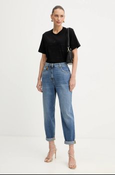 Хлопковая футболка Elisabetta Franchi