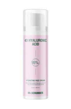 Увлажняющий крем для лица Mr.Scrubber 4D Hyaluronic Acid Hydrating Face Cream с 4Д гиалуроновой кислотой, 50 мл