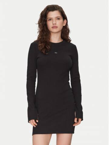 Calvin Klein Jeans Повсякденна сукня J20J225112 Чорний Slim Fit Calvin Klein Jeans Повсякденна сукня J20J225112 Чорний Slim Fit