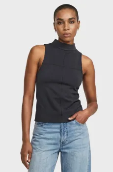 Женский темно-серый топ Flowy Серый S G-Star RAW D28956,E513