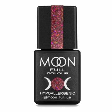 Светоотражающий гель-лак для ногтей Moon Full Chrome Flake Disko Gel 01, 8 мл Светоотражающий гель-лак для ногтей Moon Full Chrome Flake Disko Gel 01, 8 мл