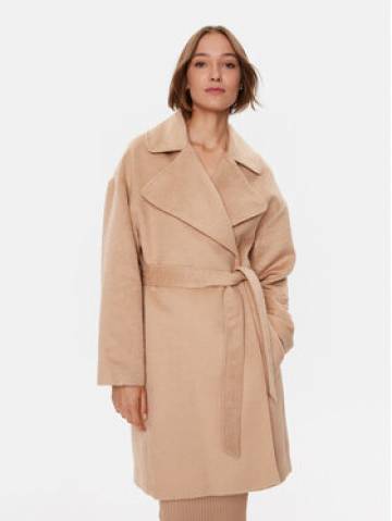 Guess Демісезонний плащ W3BL38 WFR22 Бежевий Regular Fit Guess Демісезонний плащ W3BL38 WFR22 Бежевий Regular Fit