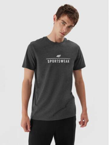 4F Футболка 4FAW23TTSHM0878 Сірий Regular Fit 4F Футболка 4FAW23TTSHM0878 Сірий Regular Fit