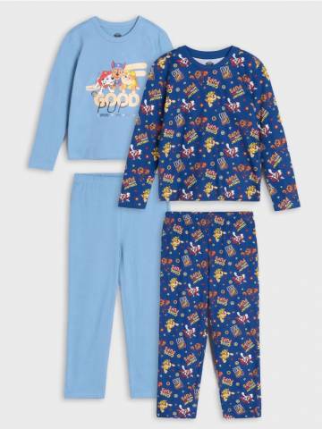 Піжамний комплект PAW Patrol 2 pack - light blue Піжамний комплект PAW Patrol 2 pack - light blue