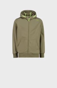 Детское оливковое худи STRETCH JACKET FIX Оливковый 140 CMP 35D7784-E663