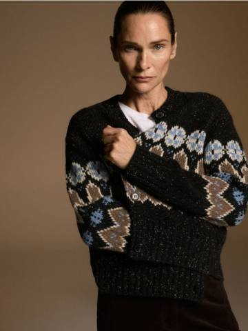 Reserved - LADIES` SWEATER - різнобарвний - 195HW-MLC