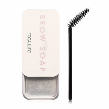 Фиксирующее мыло для бровей Focallure Brow Soap with Brush с щеточкой, 10 г Фиксирующее мыло для бровей Focallure Brow Soap with Brush с щеточкой, 10 г