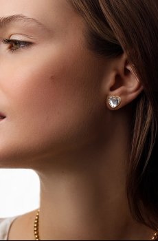 Позолоченные серьги Lilou