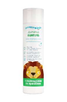 Детский шампунь для волос Honeywood Baby Shampoo с календулой и чередой, 250 мл